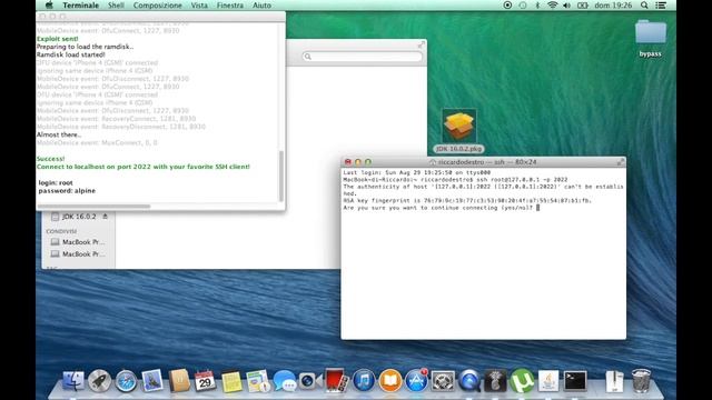 How To Free Bypass iCloud Activation Lock using Mac tutorial!! - iPhone 4 iOS 6 & iOS 7 using SSH_R смотреть онлайн