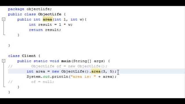 JAVA Calling Object Methods смотреть онлайн
