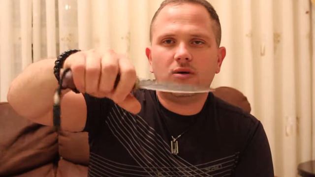 Отзыв из Израиля о ноже Кузницы Назарова В.В. смотреть онлайн