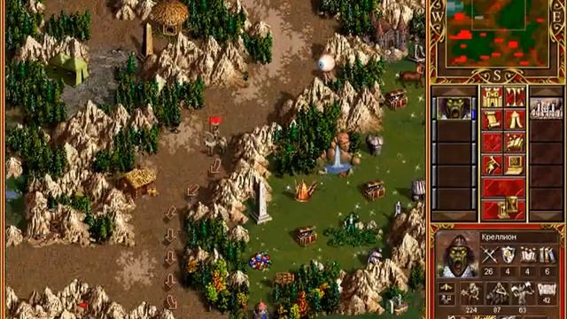 Играем в Heroes of Might and Magic AI Armageddon's Blade смотреть онлайн