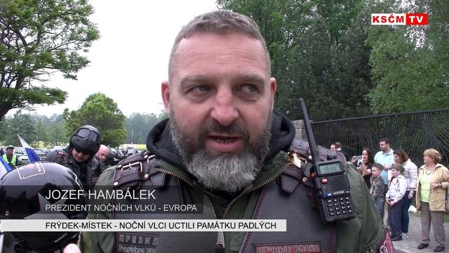 Frýdek-Místek - Noční vlci uctili památku padlých смотреть онлайн