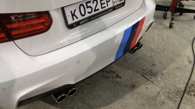 Custom Exhaust BMW 320d f30 смотреть онлайн