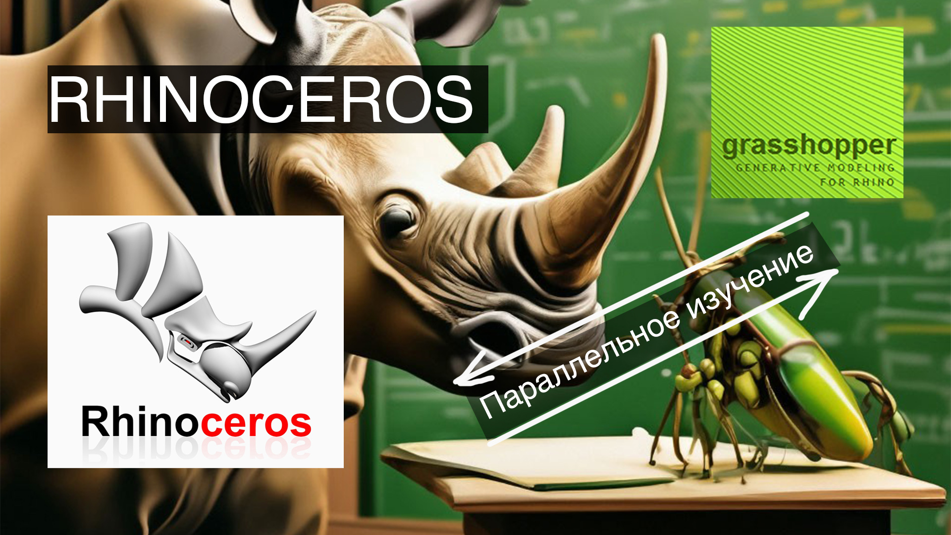 Rhino+ Grasshopper (учим параллельно) 6.1 функции проецирования в Rhino смотреть онлайн