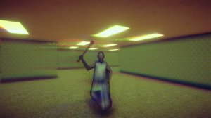 Гренни  нашла тебя в backrooms  ( Найденные Кадры ) Grannyroom