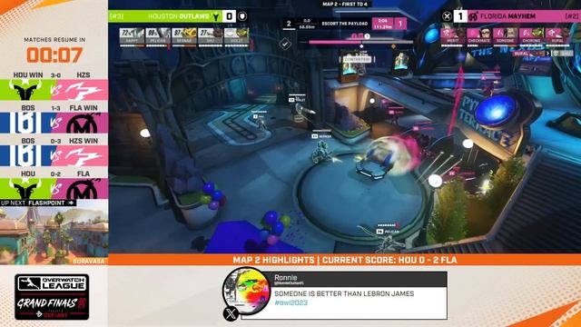 Grand Finals | Houston @outlaws vs @FLMayhem | Playoffs Day 4 смотреть онлайн