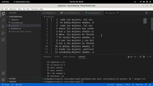 running concordancing смотреть онлайн