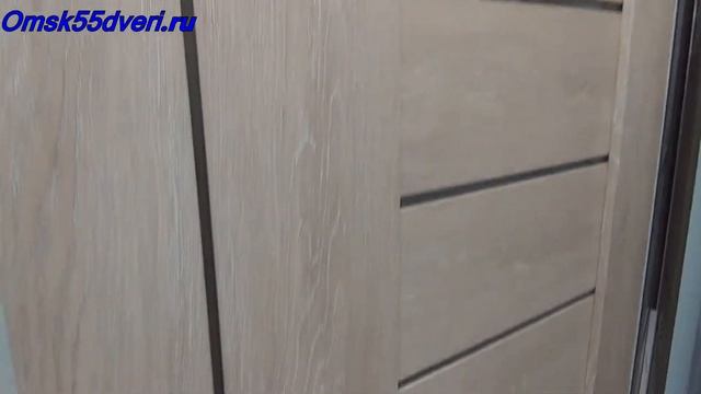 omsk55dveri.ru Linea 3 Дуб шале песок матовое стекло межкомнатная дверь смотреть онлайн