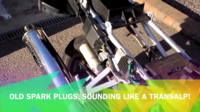 Honda CBR600 F2 1992 New Spark Plugs After Rebuild =)