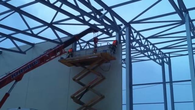 Монтаж сэндвич панели быстро и качественно