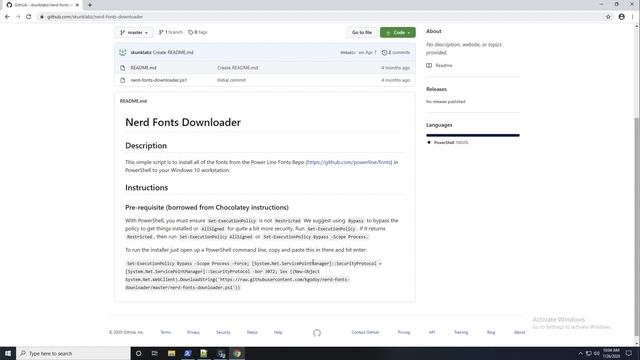 PowerShell Setup with Chocolatey and Oh-My-Posh on Windows смотреть онлайн