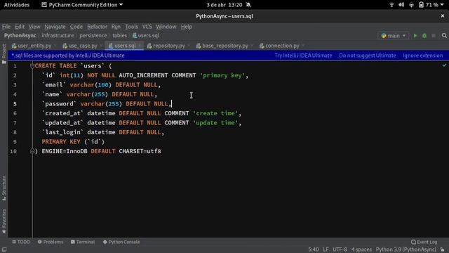 Python Assíncrono: Starlette + Uvicorn e banco de dados MySQL смотреть онлайн