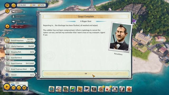 Tropico 6 The Referendum HARD One try one victory! | Let's Play Tropico 6 Gameplay смотреть онлайн