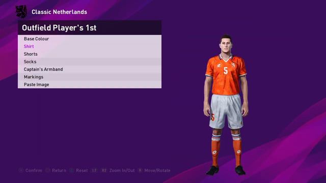 Netherlands classic kits PES 2021 and PES2020 [font adjustment guide] (PS4) pes 20 Nederland Hollan смотреть онлайн