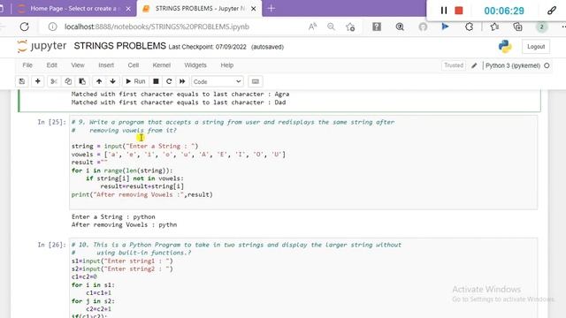 Python Strings Unsolved problems (PUC -II) || WITH EXPLANATION смотреть онлайн
