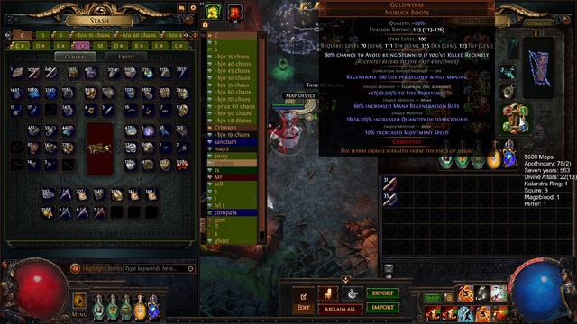 I spent 5 mirrors on the BEST MF gear in ToTA league - 3.22 Path of Exile смотреть онлайн