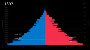 История России в демографических пирамидах: 1897–2036
