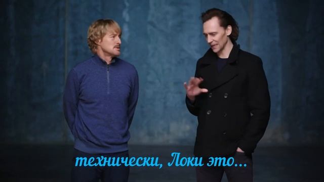 Том Хиддлстон и Оуэн Уилсон представляют "Локи" смотреть онлайн