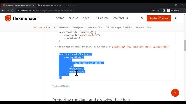 Integrating Flexmonster Pivot Grid with ANY charting library (Chart.js example) смотреть онлайн