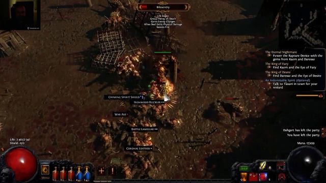 Path of Exile act 4 Twitch Live смотреть онлайн