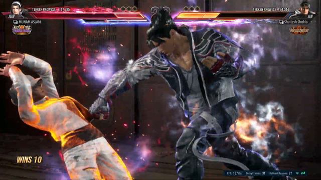 JUN KAZAMA VS JIN KAZAMA TEKKEN 8 ONLINE смотреть онлайн