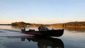 как и идёт козанка М с мотором Ямаха 25