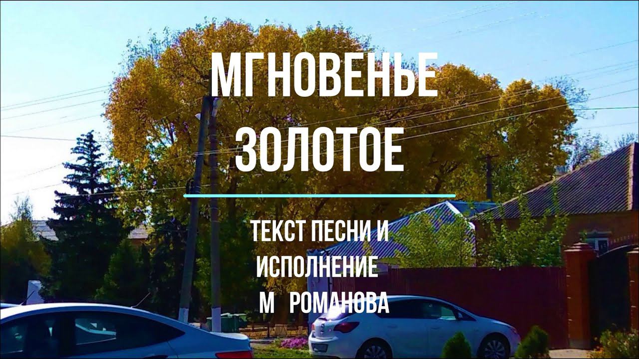 Мгновенье золотое! Михаил Романов