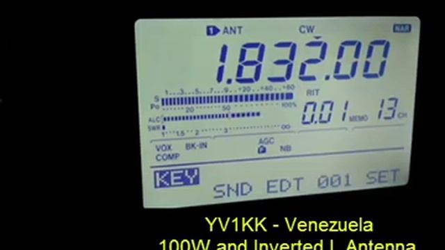 160 Meter Band DX Qsos Testing Inverted L Antenna смотреть онлайн