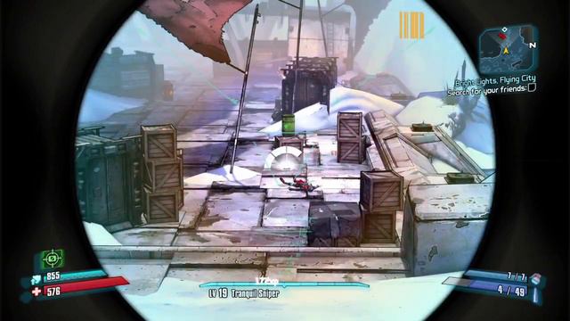 Borderlands 2 Zero Pt. 31 - Bright Lights, Flying City Pt. 1 - The Fridge смотреть онлайн