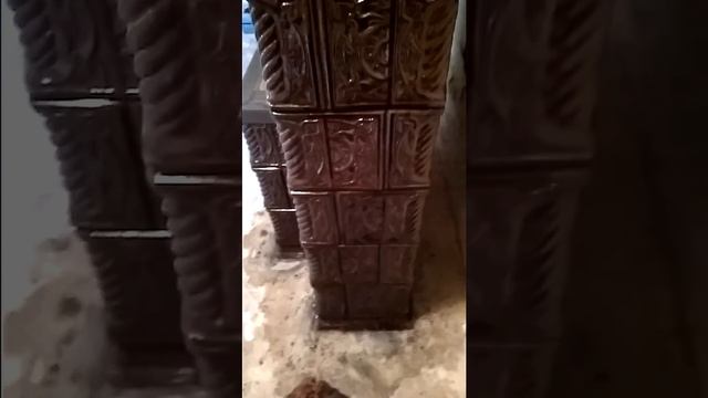 Печь изразцовая своими руками.Не забываем старые профессии. смотреть онлайн