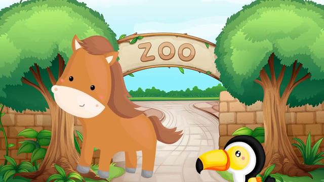 At The Zoo Song - Animal Sounds Song!