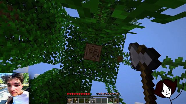 Пытаемся пройти minecraft на хардкоре но не выходит - Demetrius и Pimping21 смотреть онлайн