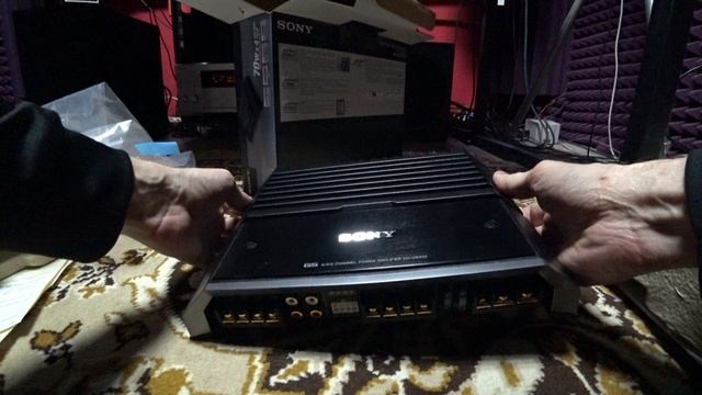 Распаковка sony xm-gs400 Hi-Res смотреть онлайн