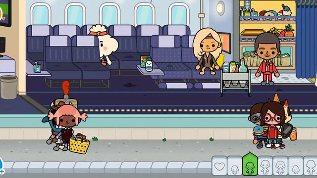 ТОКА БОКА!ОБЗОР НА АЭРОПОРТ!СЕКРЕТКИ💖 смотреть онлайн