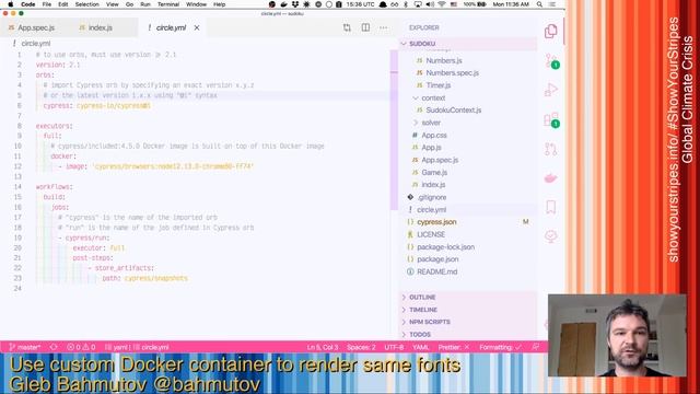 Use the same docker image locally and on CI смотреть онлайн