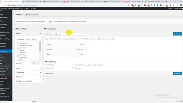 How to Create custom Mega Menu with Rogan смотреть онлайн