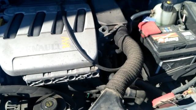 T1421 ДВС (Двигатель) Renault Scenic 1.6i K4M701 смотреть онлайн