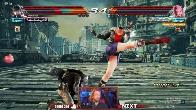 Threat Level = WIFI MEME KING - Tekken 7 Ranked Matches смотреть онлайн