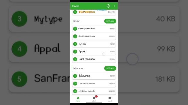 тутор как сделать красивый русский шрифт на любом телефоне||??