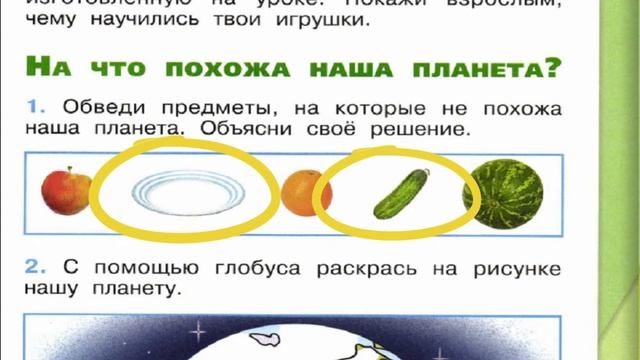 Окружающий мир. Рабочая тетрадь 1 класс 1 часть. ГДЗ стр. 31 №1 смотреть онлайн