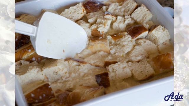 Французский хлебный пудинг с ягодами Рецепт, пошаговый, как приготовить, видеореце смотреть онлайн