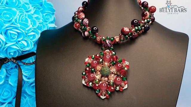 Колье с халцедоном Heather lace смотреть онлайн