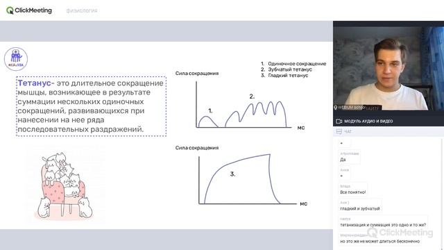 Физиология мышц и нервов | Физиология возбудимых тканей | Нормальная физиология смотреть онлайн