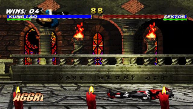 [1996]Mortal Kombat Trilogy - (MK2) Kung Lao [[TAS]] HD 1080p 60fps смотреть онлайн