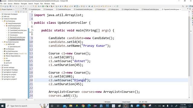 HibernateJPA Part 3 OneToMany Crud Operation смотреть онлайн