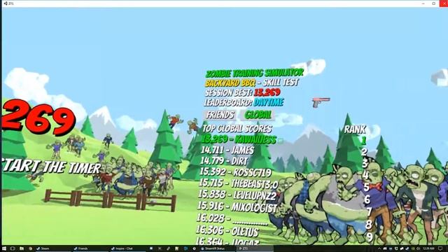 World Record! | Zombie Training Simulator - HTC Vive смотреть онлайн