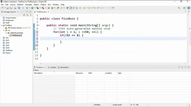 Learn Java: Coding Interview Fizz Buzz | in 4 minz | смотреть онлайн