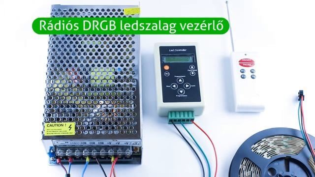 DRGB ledvezérlő bemutató смотреть онлайн