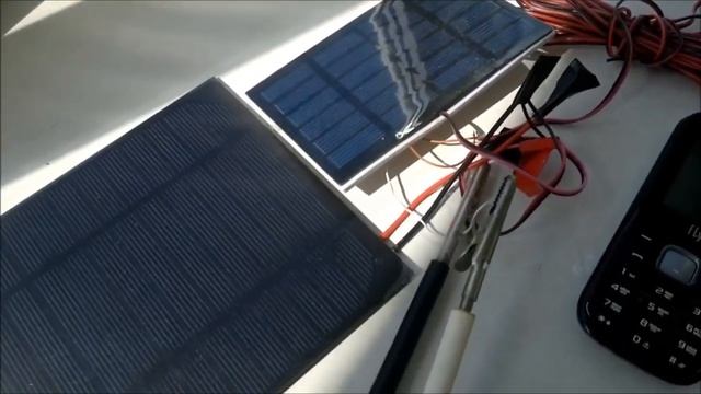 ЗАРЯЖАЕМ СОТОВЫЙ ТЕЛЕФОН Напрямую от солнечных батарей смотреть онлайн
