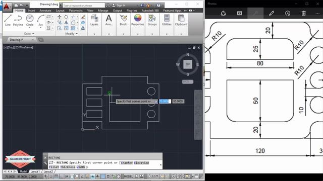 AutoCAD Tutorial Part 11 смотреть онлайн