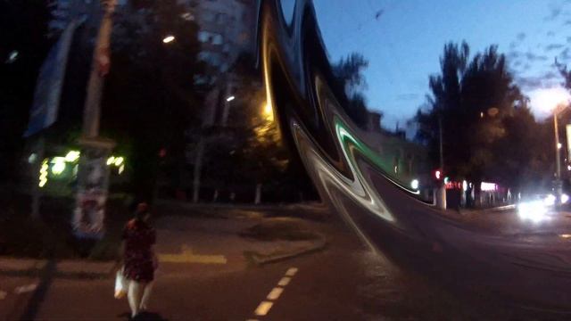 Одесса. Проезды на красный свет. Адмиральский угол Судостроительная.